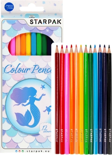 Bojice sirena – set od 12 boja