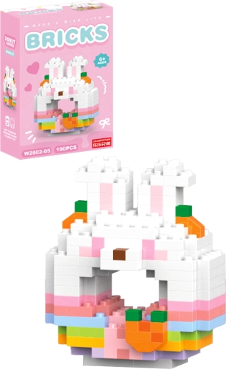 Sparkys building set Donut Bunny (190 pieces)