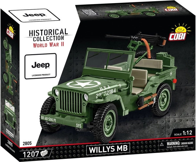 COBI Jeep Willys MB 1:12 building set (1207 pieces)