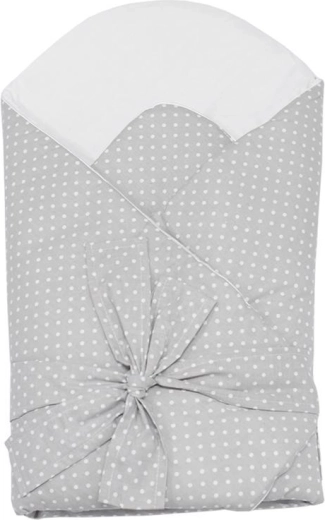 Zavinovača s kokosovim umetkom, točkice siva