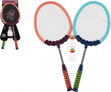 Dječji badmintonski set 2 reketa i 2 loptice, 60 cm