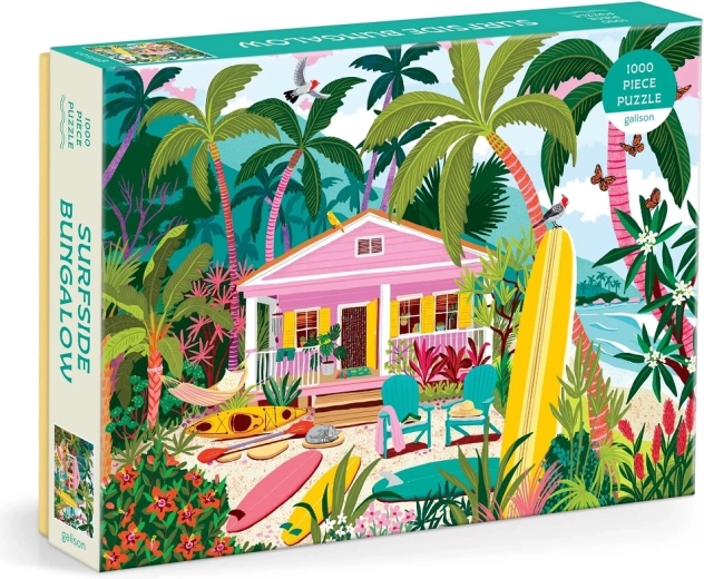 Galison puzzle surferski bungalov 1000 dijelova