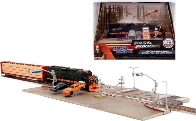 Jada Brzi i žestoki diorama potjera s vlakom