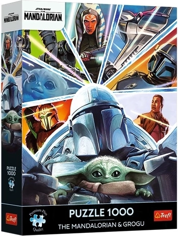 Puzzle Premium Plus 1000 dijelova The Mandalorian: Zajedno na stazi