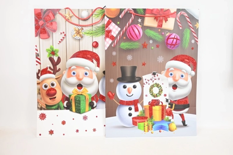 Gift Bag with Festive Design XL - 1 piece