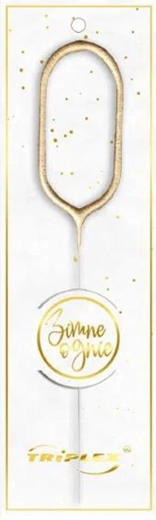 Perač broj 0, zlatni 16,5 cm