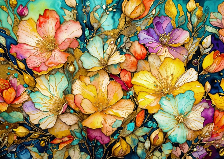Enjoy luksuzni cvjetni vrt puzzle 1000 dijelova