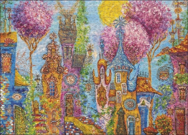HEYE Puzzle Ružičasti drveće 1000 dijelova
