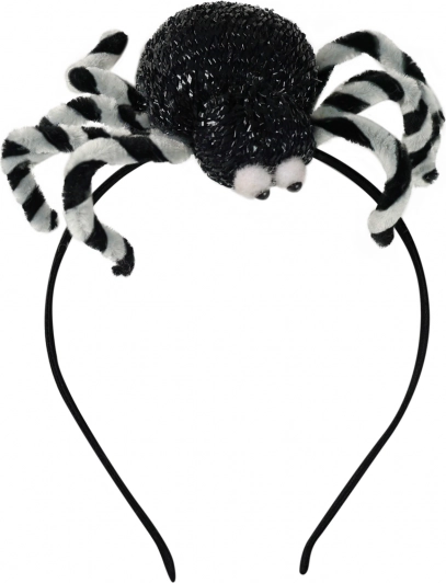 Vještićka traka za kosu s paukom