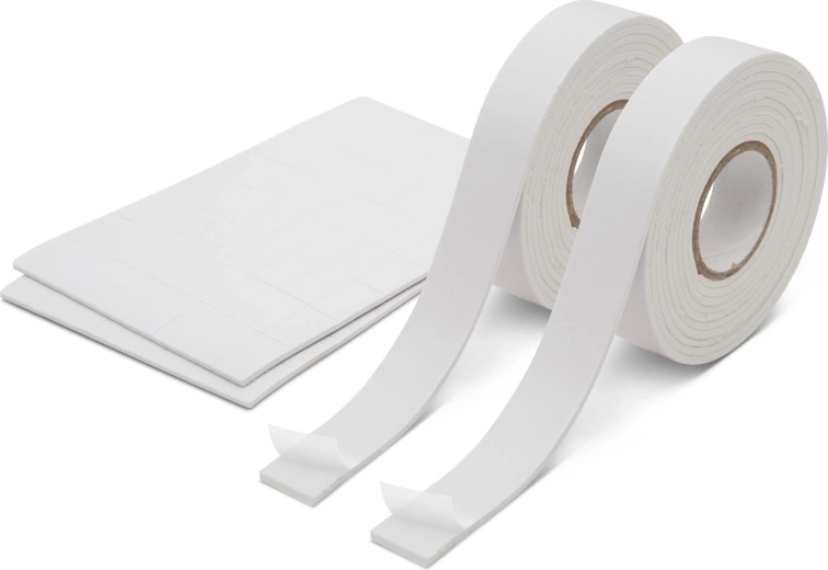 Set of double-sided foam adhesive tapes