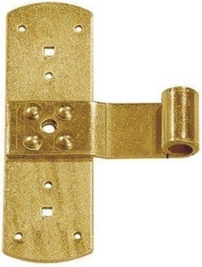 Križni zasun 165 × 110 × 3,0 mm, promjer čepa 13 mm, pocinčani