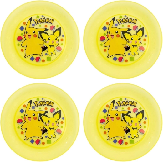 Large kids' plate set Pokémon (4 pcs)