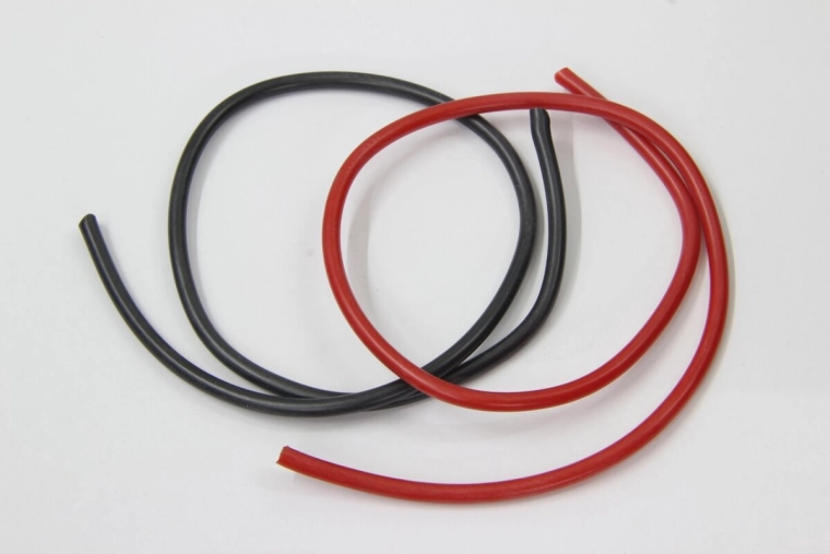 Silicone wires 1.5 mm² 1 m red/black