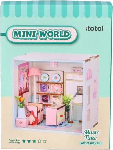 i-Total minijature DIY soba mini svijet – glazbeno vrijeme