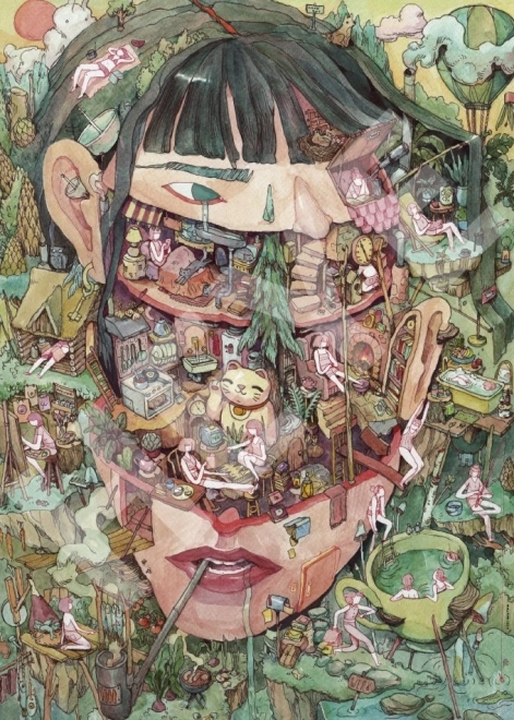 Heye puzzle Dom domišljaja 1000 dijelova