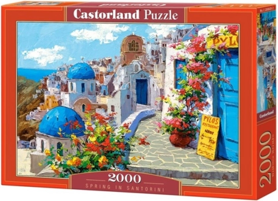 Puzzle od 2000 dijelova – Proljeće na Santoriniju