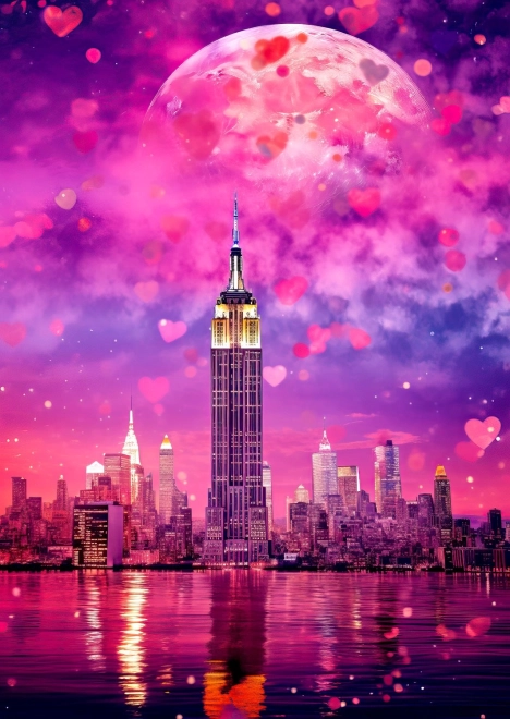 Puzzle Zaljubljeni New York 1000 dijelova