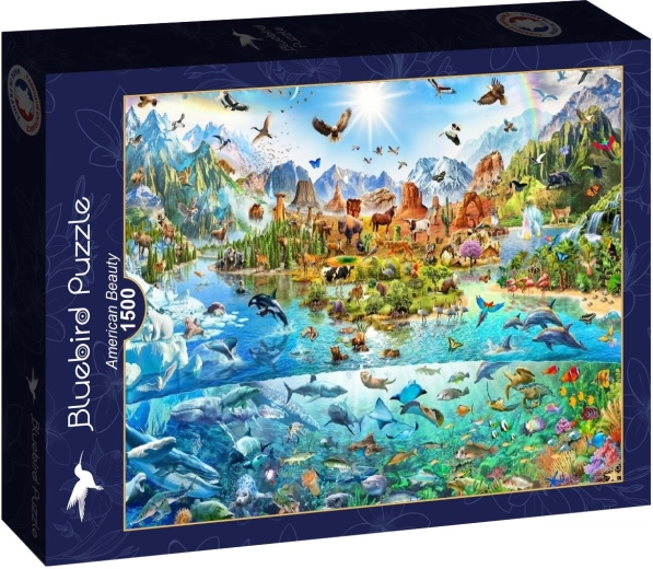 Bluebird puzzle American Beauty 1500 pieces - 1 piece
