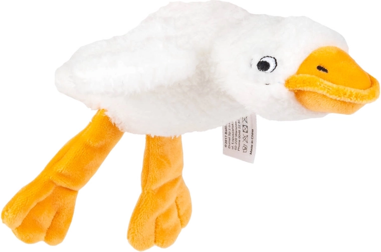 Balibazoo Sensory Plush Goose 23 cm White