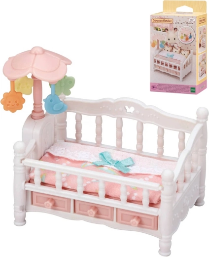 Sylvanian Families kolijevka s vrtuljkom za trojke