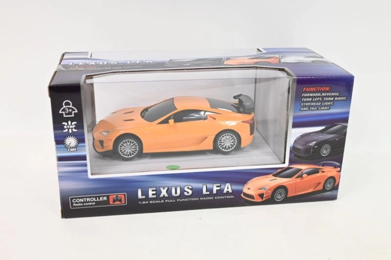 RC auto Lexus LFA narančasti 1:24