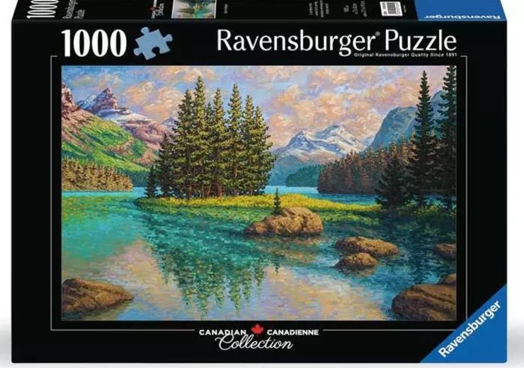 Ravensburger slagalica Canadian Collection: Duh rijeke Maligne 1000 dijelova