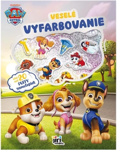 Veselo bojanje sa super naljepnicama Paw Patrol
