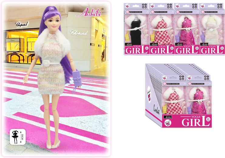 Modne haljine za lutke 30 cm – više vrsta