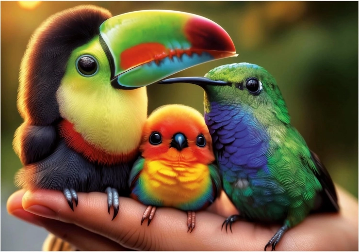 Educa puzzle Ptići 200 dijelova