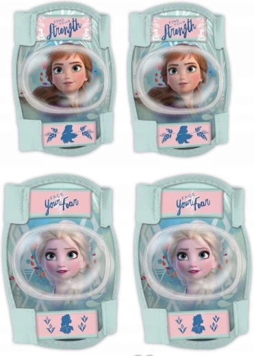 Children's set of knee and elbow pads Disney Frozen (4 pcs)