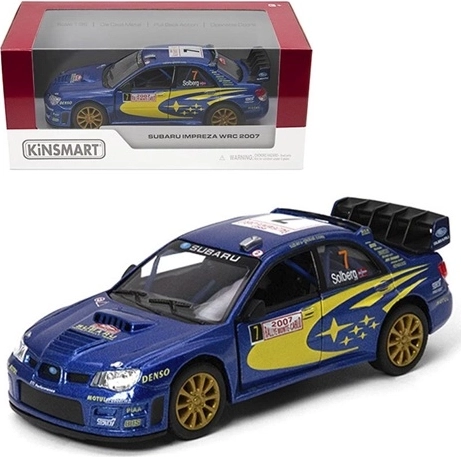 Collectible Metal Model Subaru Impreza WRC 2007