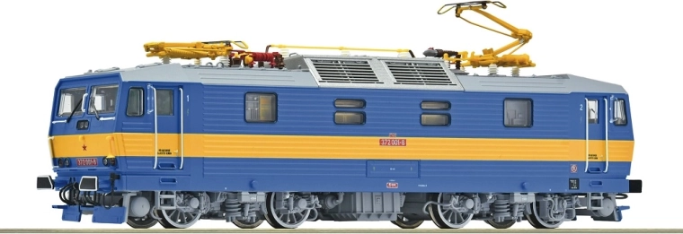 Roco električna lokomotiva ČSD serije 372 001-8 H0 (DCC, zvuk)