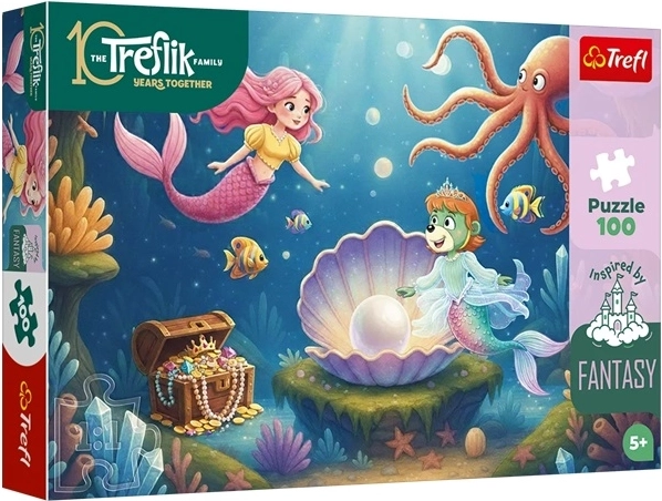 Fantasy puzzle inspirirano kraljevstvom morskih vila – 100 dijelova