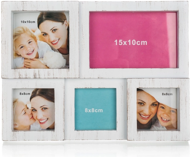 Foto okvir za 5 fotografija 29,5 × 21,8 cm