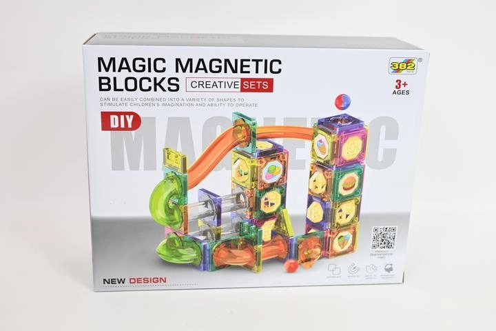 Magnetski građevni set – kuglična staza 94 dijela