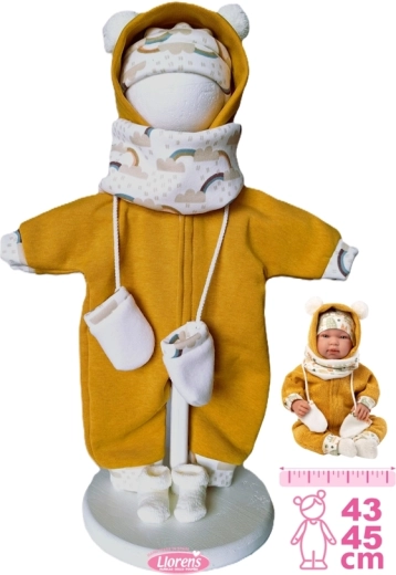 Llorens odjeća za lutku bebu New Born 43–45 cm