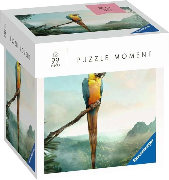 Ravensburger Puzzle Moment papiga – 99 dijelova