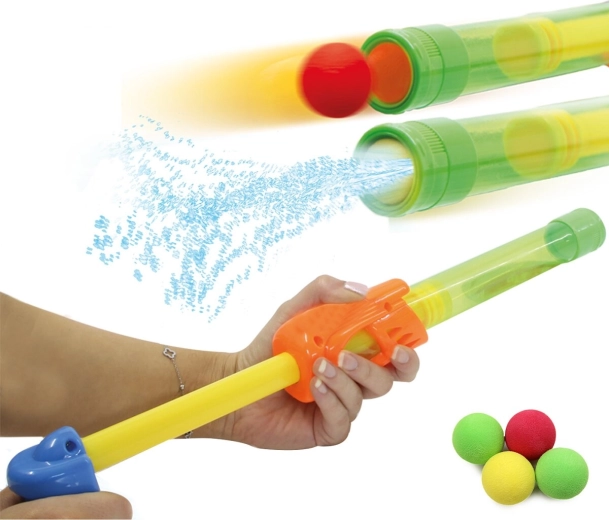 McFizz Mc Fizz 2-in-1 water gun and soft ball launcher (green)