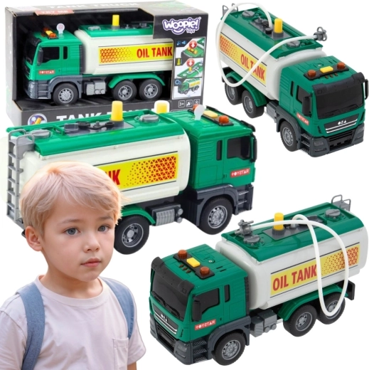 Woopie water tanker truck with lights and sounds 1:14