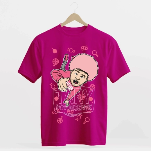 Tary Povoroznyk T-shirt cotton candy pink 164–170