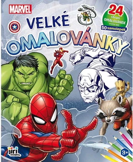 Velike bojanke Marvel