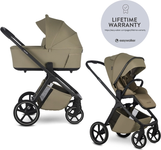 Easywalker Zoey Go kombinirana kolica moss green