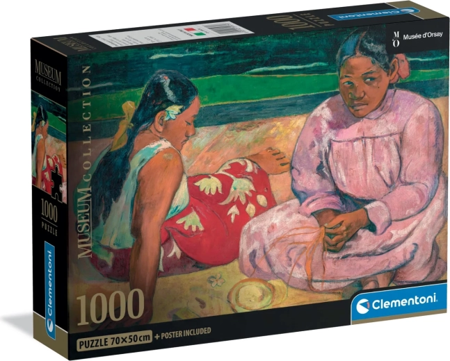 Clementoni puzzle Museum Collection: Tahitijske žene 1000 dijelova