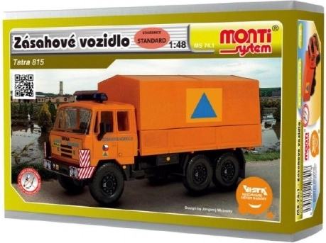 Seva Monti System interventno vozilo Tatra 815 1:48 – građevni set