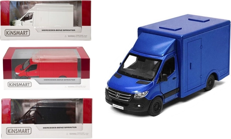Mercedes-Benz Sprinter metalni model 1:48 s pull back pogonom