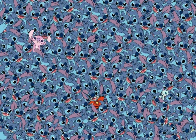 Slagalica 1000 dijelova DISNEY Stitch Challenge RAVENSBURGER