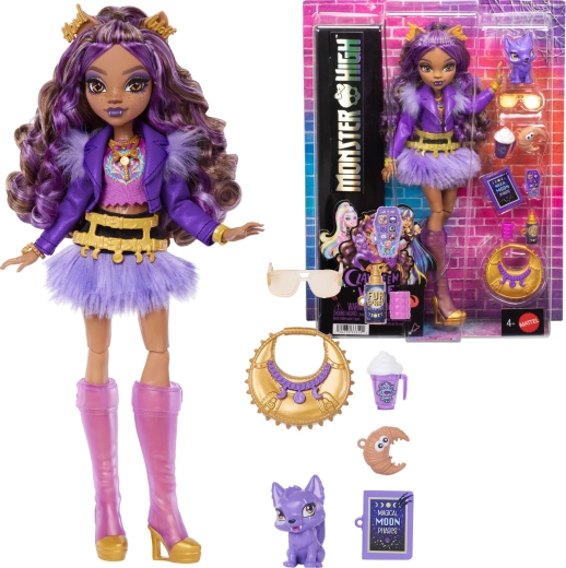 Monster High Clawdeen Wolf lutka 26 cm s dodacima i ljubimcem