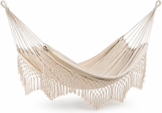 Boho viseća ljuljajuća mreža Baby Mix bež