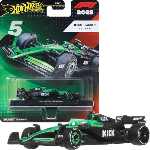Hot Wheels Premium Formula 1 – trkaći bolid Sauber Gabriel Bartoleto #5 (2025)