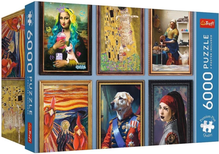 Puzzle Trefl Premium Plus Fun Art Collection 6000 dijelova
